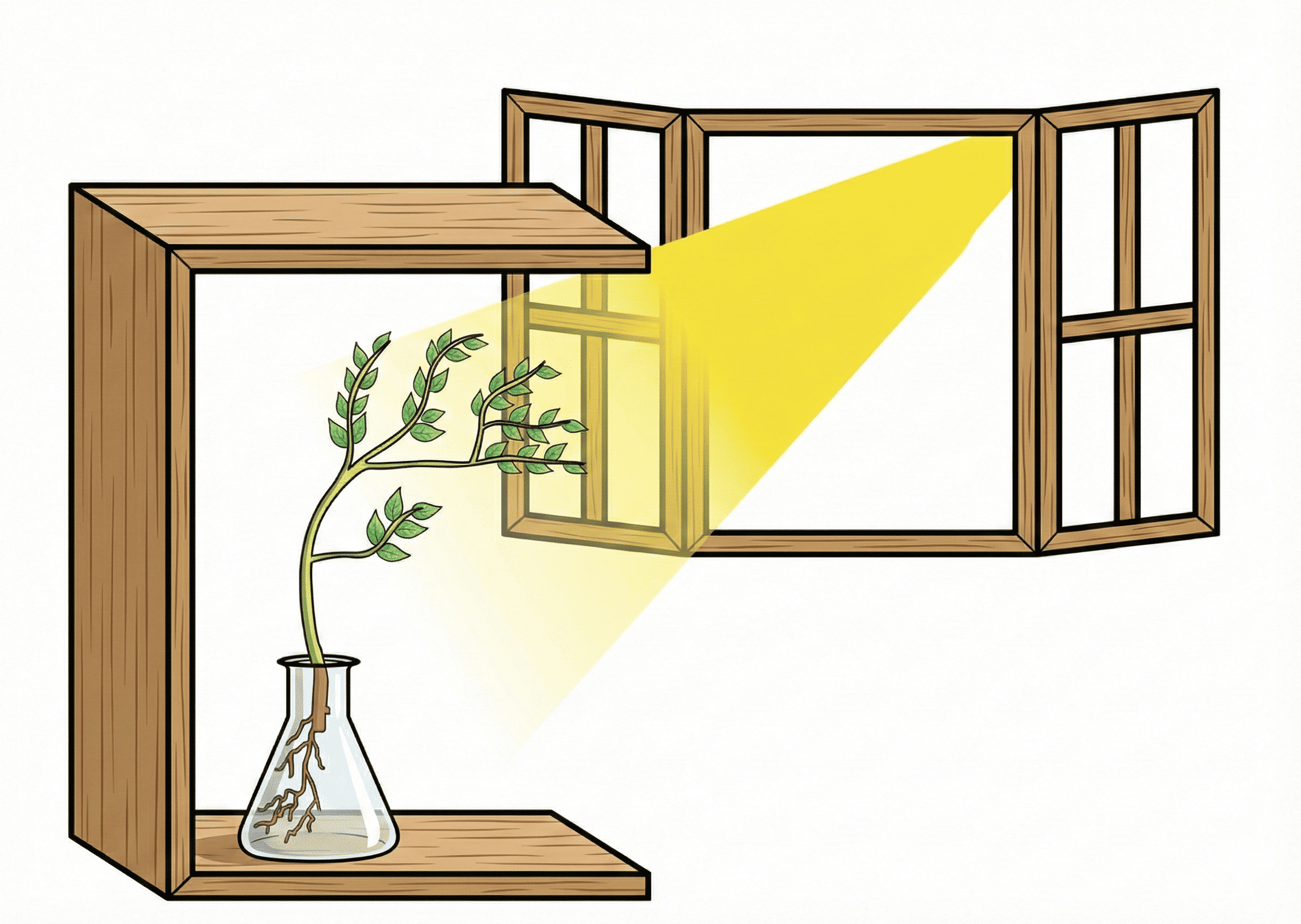 Phototropism in a Box